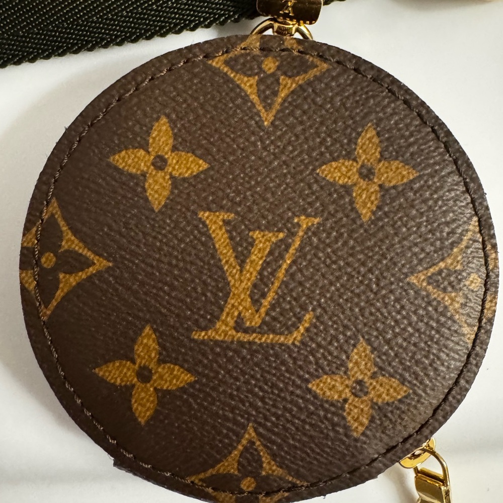 Louis Vuitton Khaki Bandoulière Strap and Coin Pouch - Picture 5 of 5
